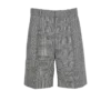 Pantaloncini con pinces e motivo Principe di Galles Pantaloncini con pinces e motivo Principe di Galles