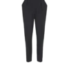 Pantaloni a vita alta con motivo grain de poudre Pantaloni a vita alta con motivo grain de poudre