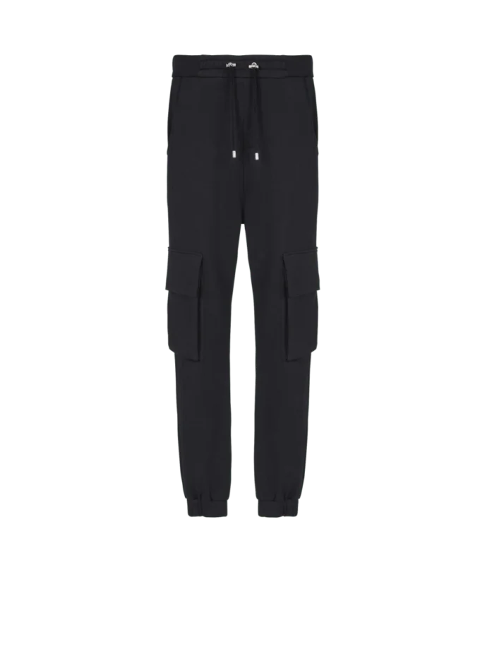 Pantaloni cargo con stampa Balmain Paris Pantaloni cargo con stampa Balmain Paris