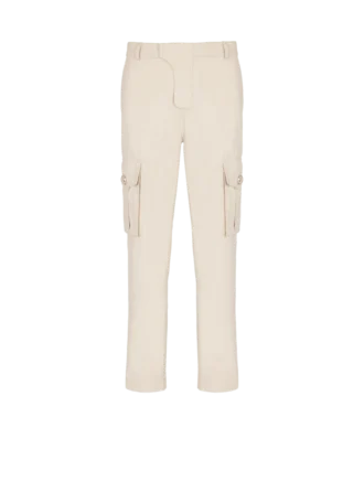 Pantaloni cargo in cotone