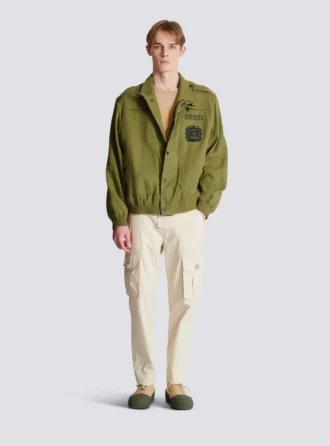 Pantaloni cargo in cotone