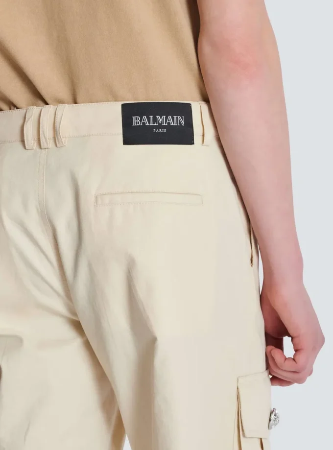 Pantaloni cargo in cotone