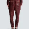 Pantaloni cargo in pelle di agnello Pantaloni cargo in pelle di agnello