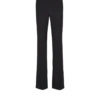 Pantaloni con pinces in grana di polvere Pantaloni con pinces in grana di polvere