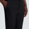 Pantaloni con pinces in grana di polvere Pantaloni con pinces in grana di polvere