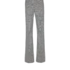 Pantaloni con pinces in lana Principe di Galles Pantaloni con pinces in lana Principe di Galles