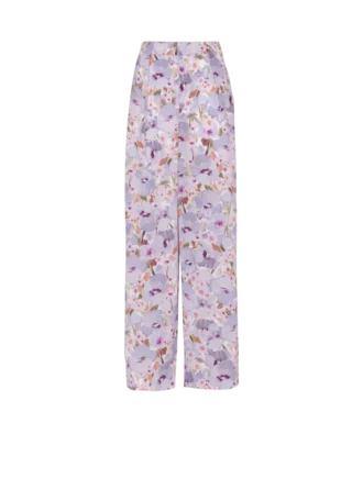 Pantaloni con stampa Poppy Flower