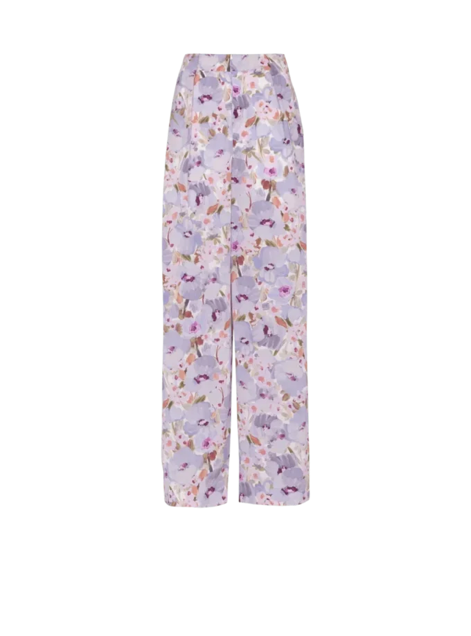Pantaloni con stampa Poppy Flower Pantaloni con stampa Poppy Flower