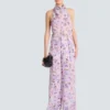 Pantaloni con stampa Poppy Flower Pantaloni con stampa Poppy Flower
