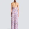 Pantaloni con stampa Poppy Flower Pantaloni con stampa Poppy Flower
