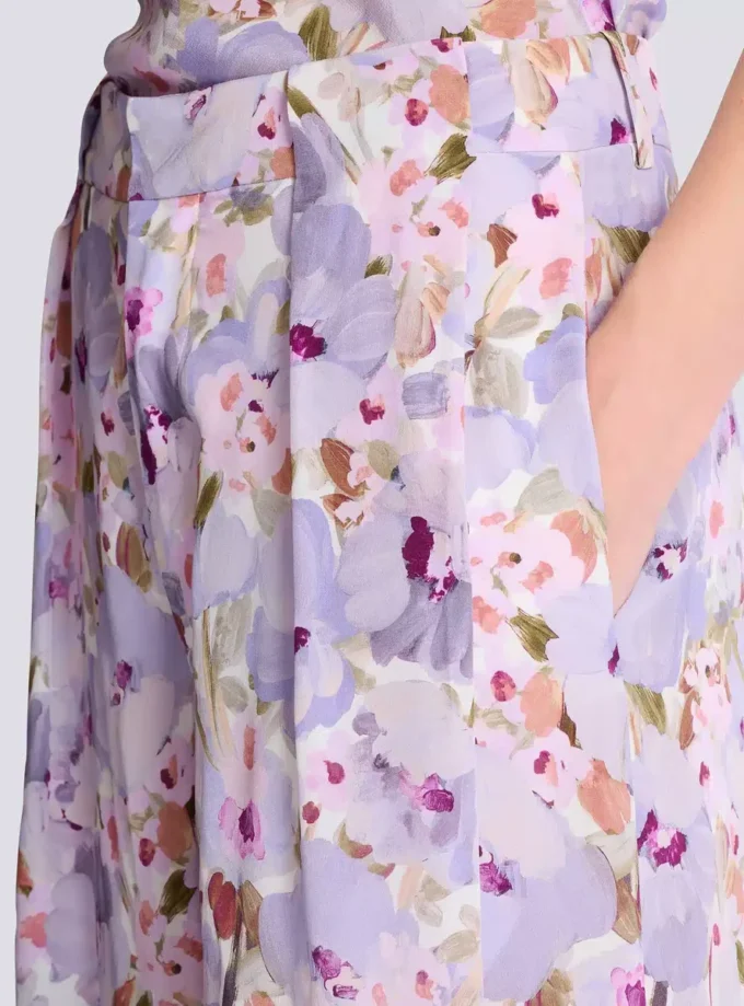 Pantaloni con stampa Poppy Flower Pantaloni con stampa Poppy Flower
