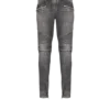 Pantaloni da motociclista slim fit in denim Pantaloni da motociclista slim fit in denim