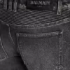 Pantaloni da motociclista slim fit in denim Pantaloni da motociclista slim fit in denim