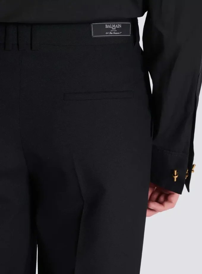 Pantaloni dritti in lana Pantaloni dritti in lana