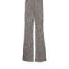 Pantaloni fluidi con monogramma