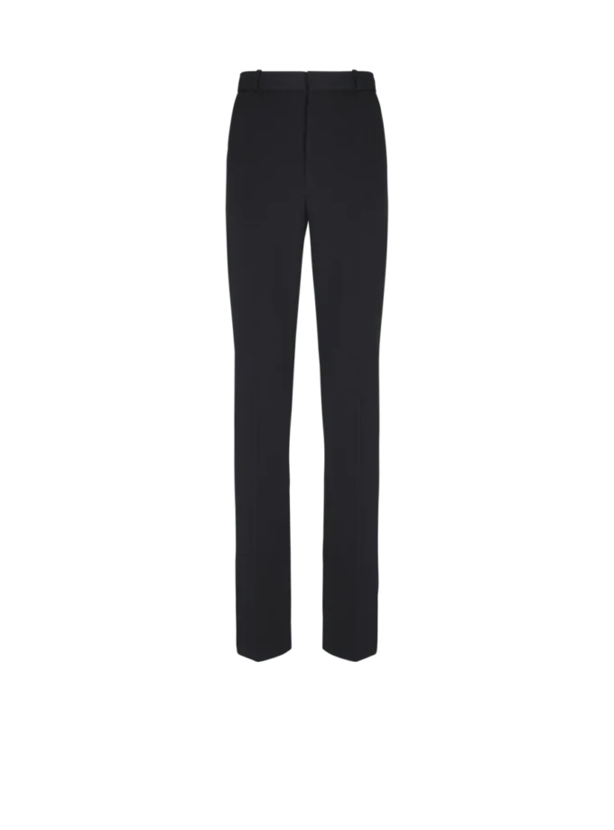Pantaloni in lana con pinces Pantaloni in lana con pinces
