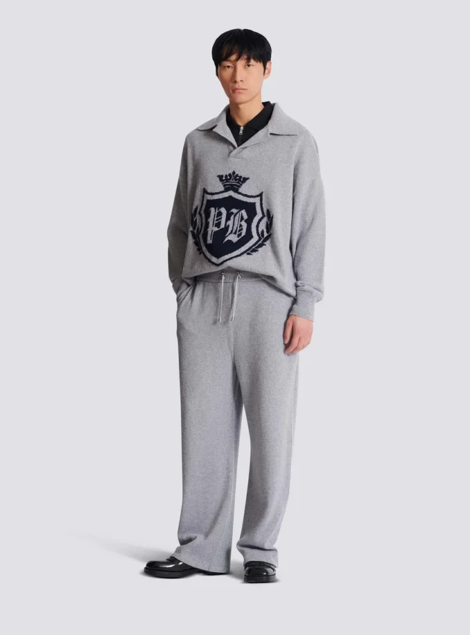 Pantaloni jogging in eco-cashmere Pantaloni jogging in eco-cashmere
