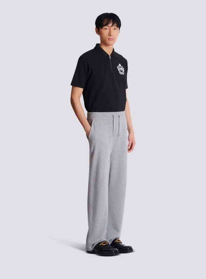 Pantaloni jogging in eco-cashmere Pantaloni jogging in eco-cashmere