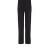 Pantaloni sartoriali dritti in crêpe Pantaloni sartoriali dritti in crêpe