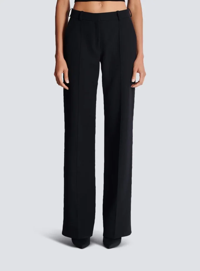 Pantaloni sartoriali grain de poudre Pantaloni sartoriali grain de poudre