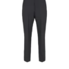 Pantaloni sartoriali in lana a gamba dritta Pantaloni sartoriali in lana a gamba dritta