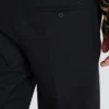 Pantaloni sartoriali in lana a gamba dritta Pantaloni sartoriali in lana a gamba dritta