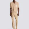 Pantaloni sartoriali in tela a gamba dritta Pantaloni sartoriali in tela a gamba dritta