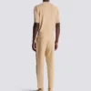 Pantaloni sartoriali in tela a gamba dritta Pantaloni sartoriali in tela a gamba dritta