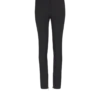 Pantaloni slim fit con zip in pelle grain de poudre Pantaloni slim fit con zip in pelle grain de poudre