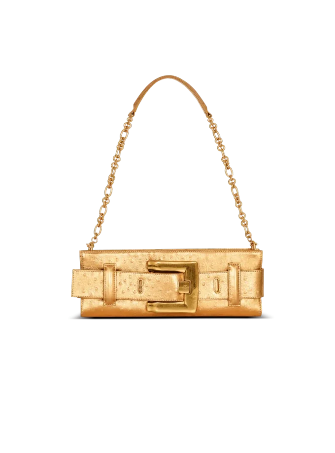 Pochette in pelle laminata Anthem Pochette in pelle laminata Anthem