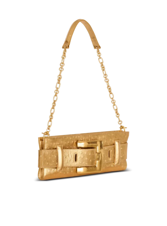 Pochette in pelle laminata Anthem Pochette in pelle laminata Anthem