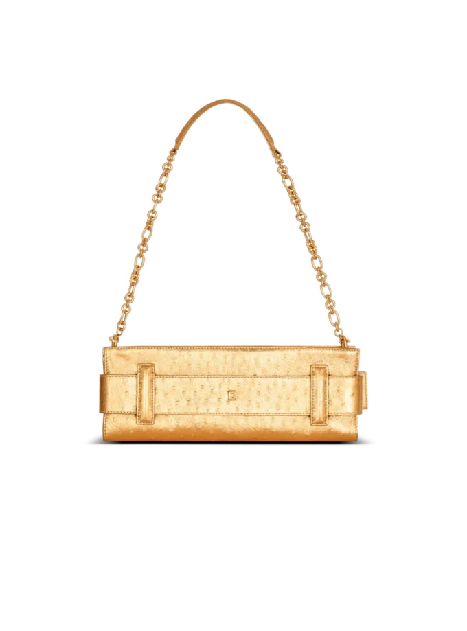 Pochette in pelle laminata Anthem Pochette in pelle laminata Anthem