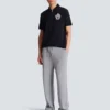 Polo a maniche corte con emblema College Polo a maniche corte con emblema College