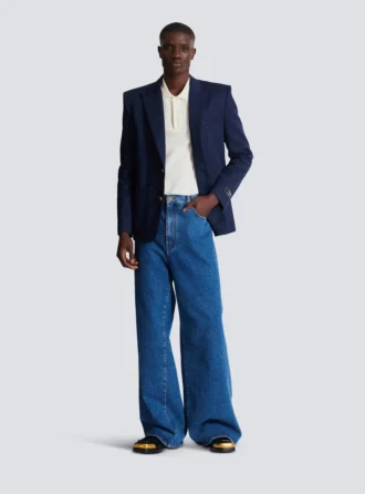 Polo in cotone ricamato