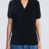 Polo in maglia con monogramma