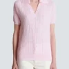 Polo in maglia con monogramma