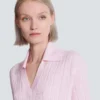Polo in maglia con monogramma