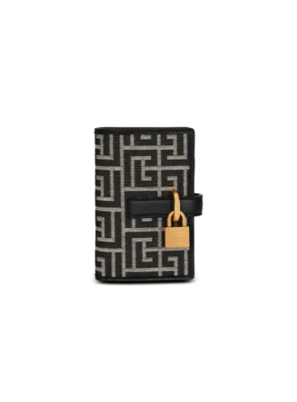 Portacarte Pulse Holder monogram jacquard