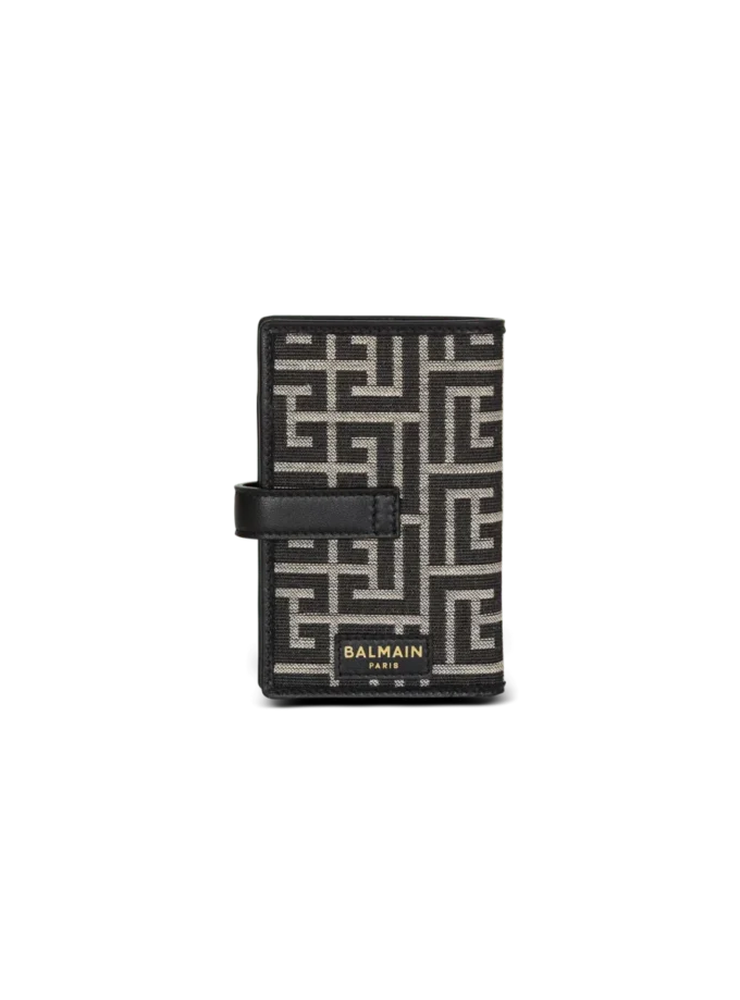 Portacarte Pulse Holder monogram jacquard