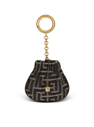 Portachiavi jacquard con monogramma Pulse