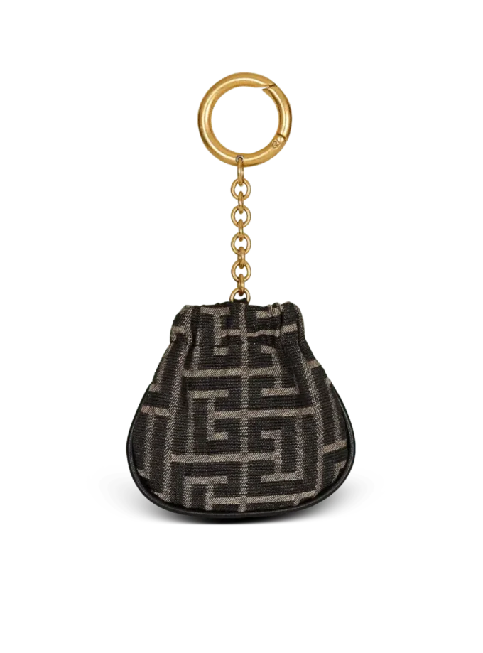 Portachiavi jacquard con monogramma Pulse