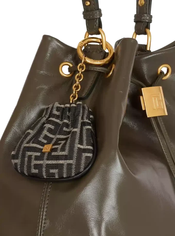 Portachiavi jacquard con monogramma Pulse