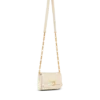 Portafoglio in pelle stropicciata con catena Shuffle Portafoglio in pelle stropicciata con catena Shuffle