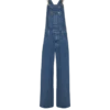 Salopette in denim blu scuro