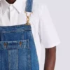 Salopette in denim blu scuro
