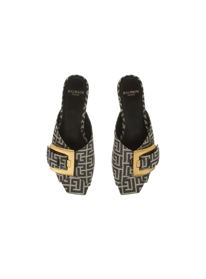 Sandali Anthem piatti in jacquard monogramma Sandali Anthem piatti in jacquard monogramma