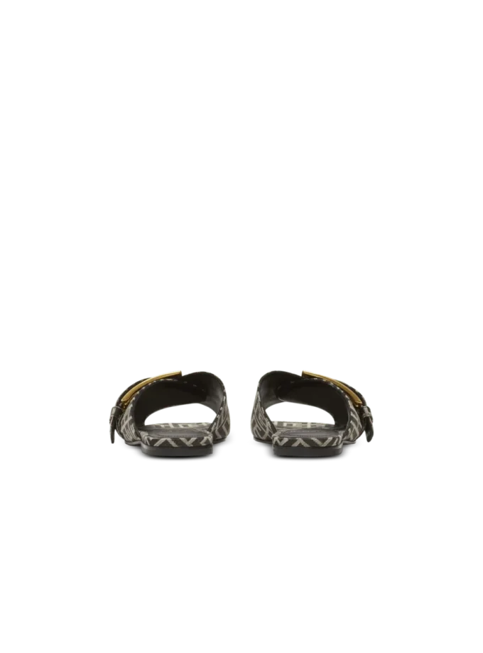 Sandali Anthem piatti in jacquard monogramma Sandali Anthem piatti in jacquard monogramma