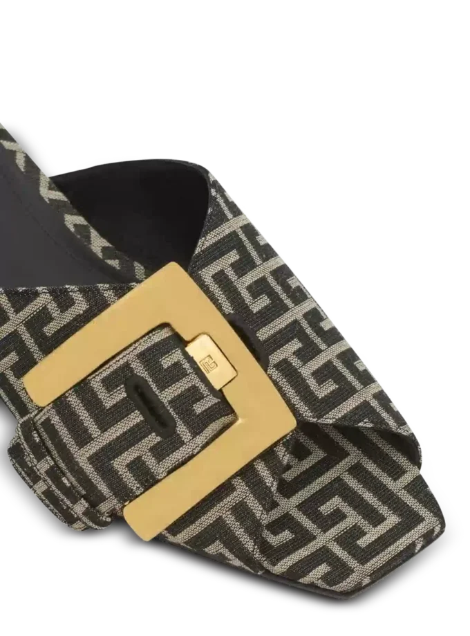 Sandali Anthem piatti in jacquard monogramma Sandali Anthem piatti in jacquard monogramma