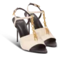 Sandali in pelle Sync con tacco Sandali in pelle Sync con tacco