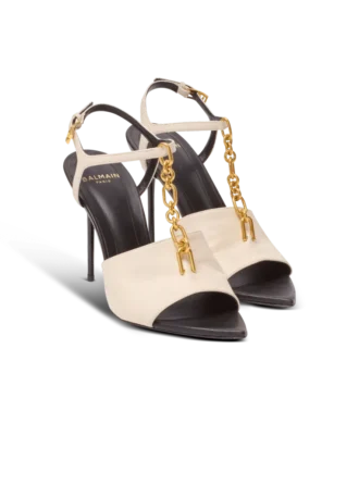 Sandali in pelle Sync con tacco